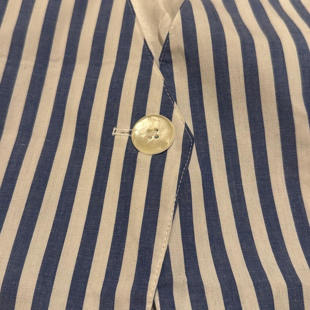 Vintage Talbots Striped Vest - Picture 3 of 4